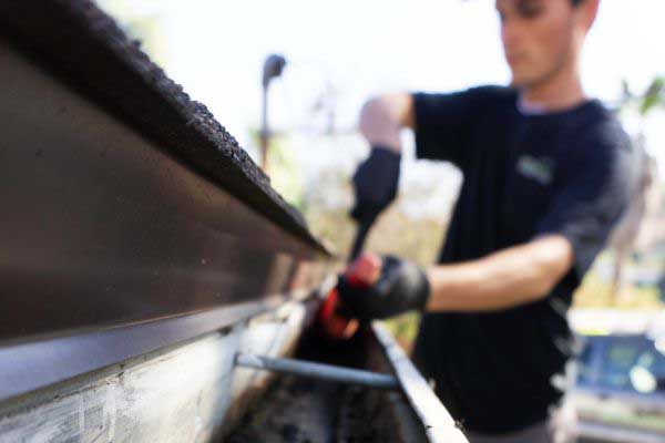 Gutter Cleaning Image Comprehensive Commercial Landscape Services