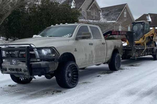 Snow Removal Setup Image Comprehensive Commercial Landscape Services